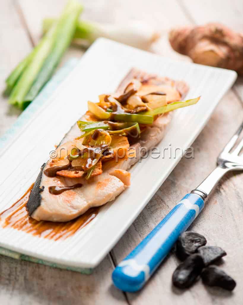 Pesce spada con topinambur