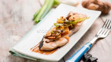 Pesce spada con topinambur