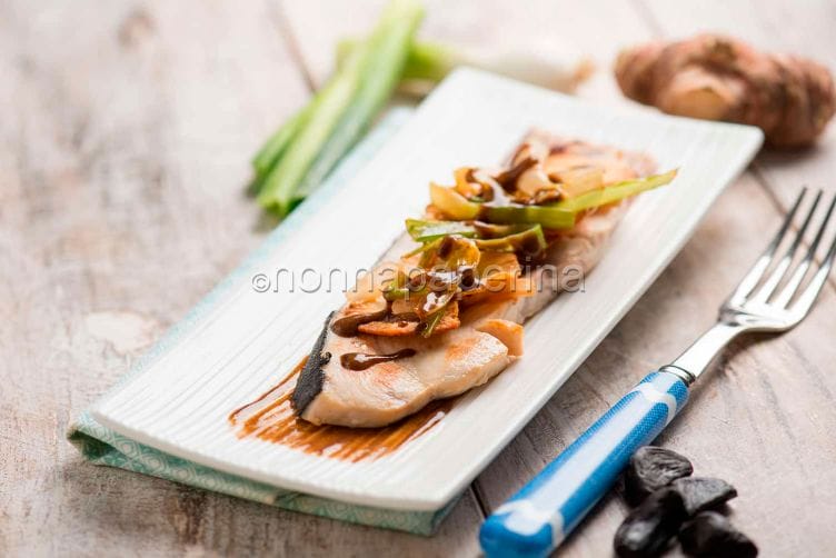Pesce spada con topinambur