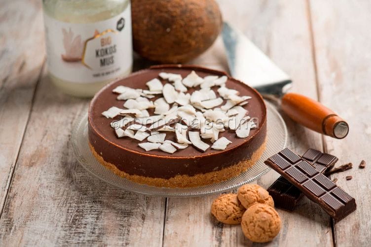 Torta con purea di cocco