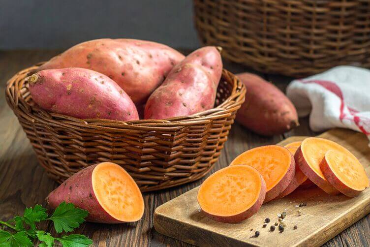 patate dolci americane