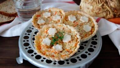 tartellette alle carote e timo