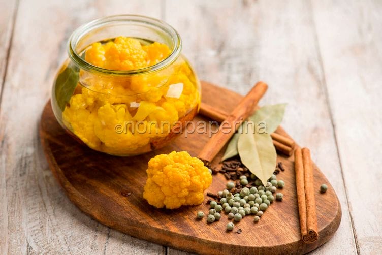 Cavolfiori sott’olio, una conserva delicata Cavolfiori sottolio
