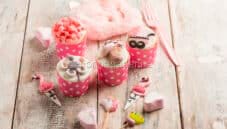 Cupcake con farina di amaranto, ideale per un Battesimo