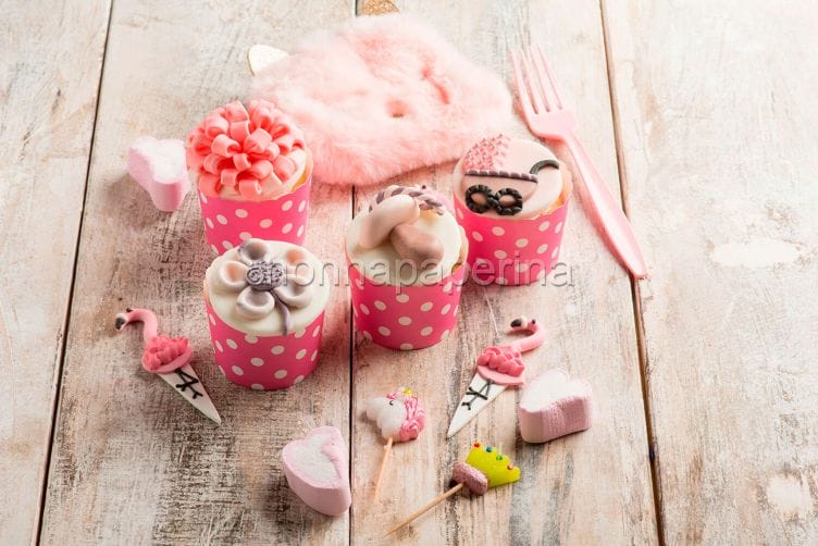 Cupcake con farina di amaranto, ideale per un Battesimo Cupcake con farina di amaranto