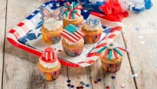 Cupcake indipendenza americana