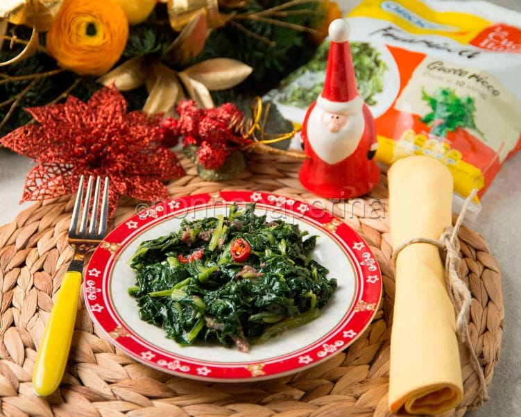 Friarielli alle acciughe, un contorno per Natale Friarielli alle acciughe