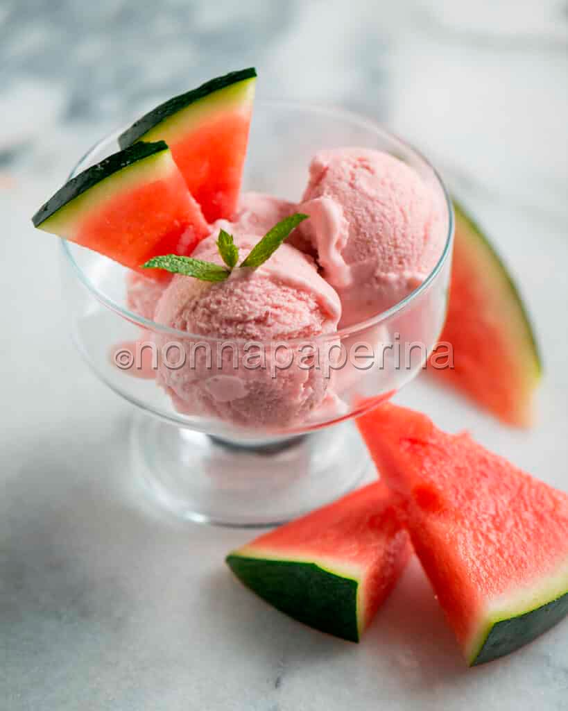 Gelato all’anguria