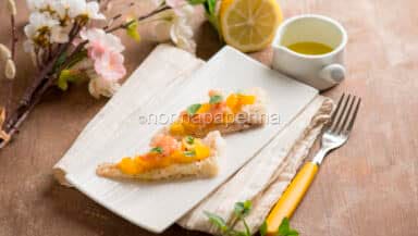 Nasello con mazzancolle e pomodorini