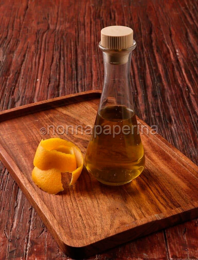 Olio aromatizzato alle arance
