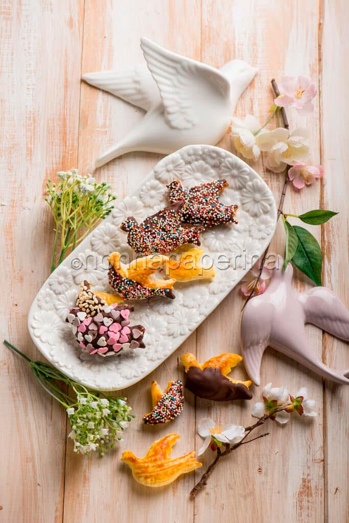 Sfogliatine con crema di nocciole Sfogliatine con crema di nocciole