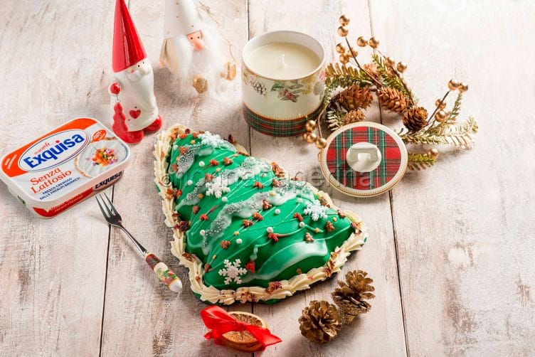 Torta Albero di Natale al profumo di menta Torta Albero di Natale