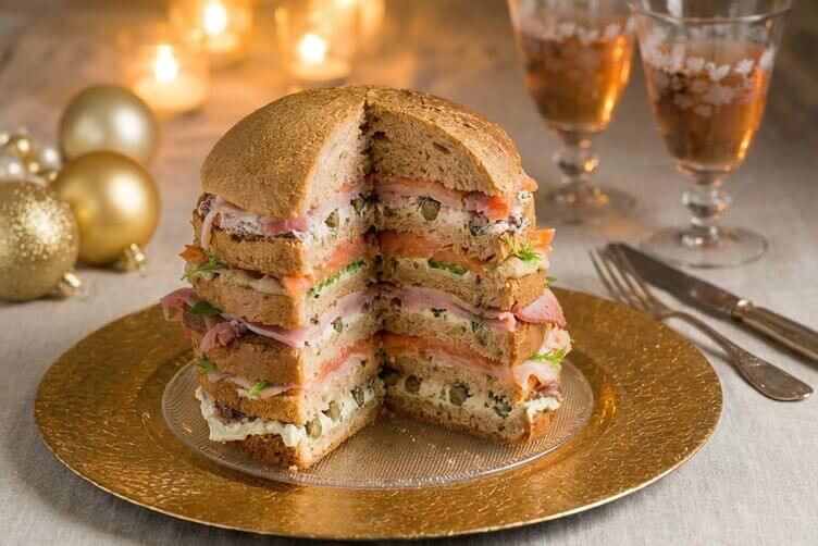 panettone gastronomico di pesce panettone gastronomico di pesce