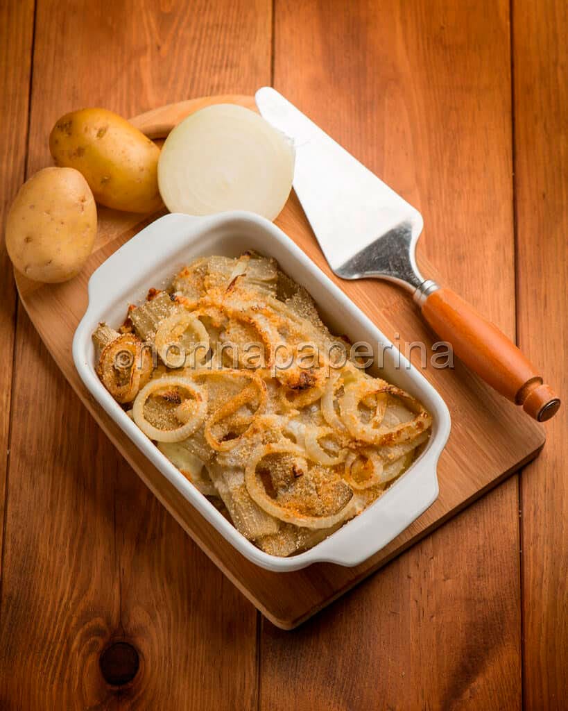 Cardi gratinati alla Parmentier