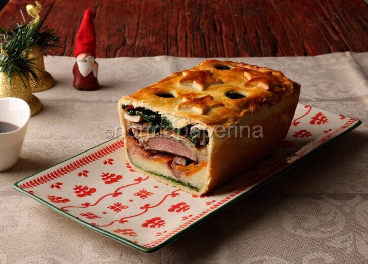 Pasticcio in crosta con piccione