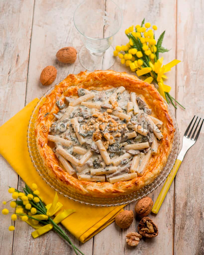 Quadrotti in crosta con tartufo