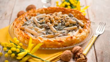 Quadrotti in crosta con tartufo