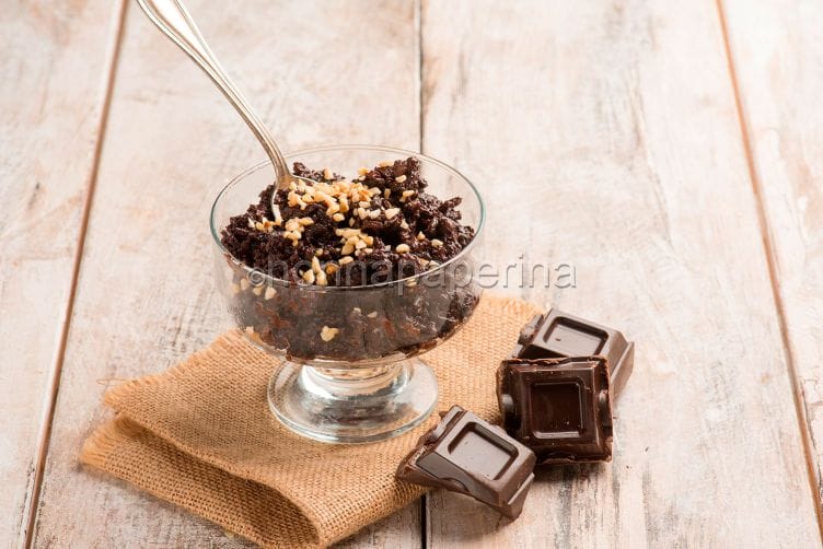 Riso nero dolce alla messinese, un dessert dalla Sicilia Riso nero dolce alla messinese