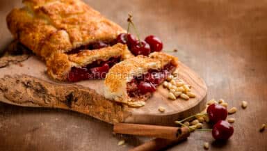 Strudel con ciliegie