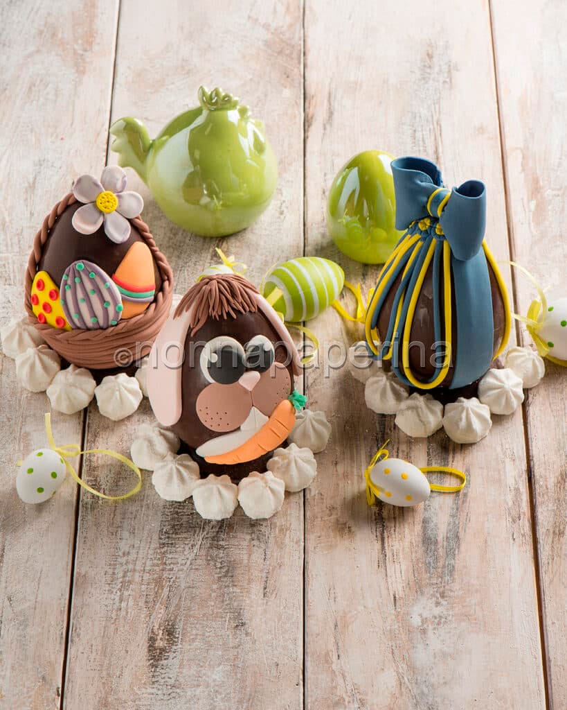 Uova di Pasqua decorate