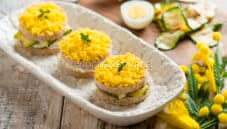 Bocconcini mimosa, ideali per la Festa della Donna