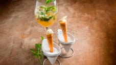 Coni croccanti al sesamo, un antipasto elegante