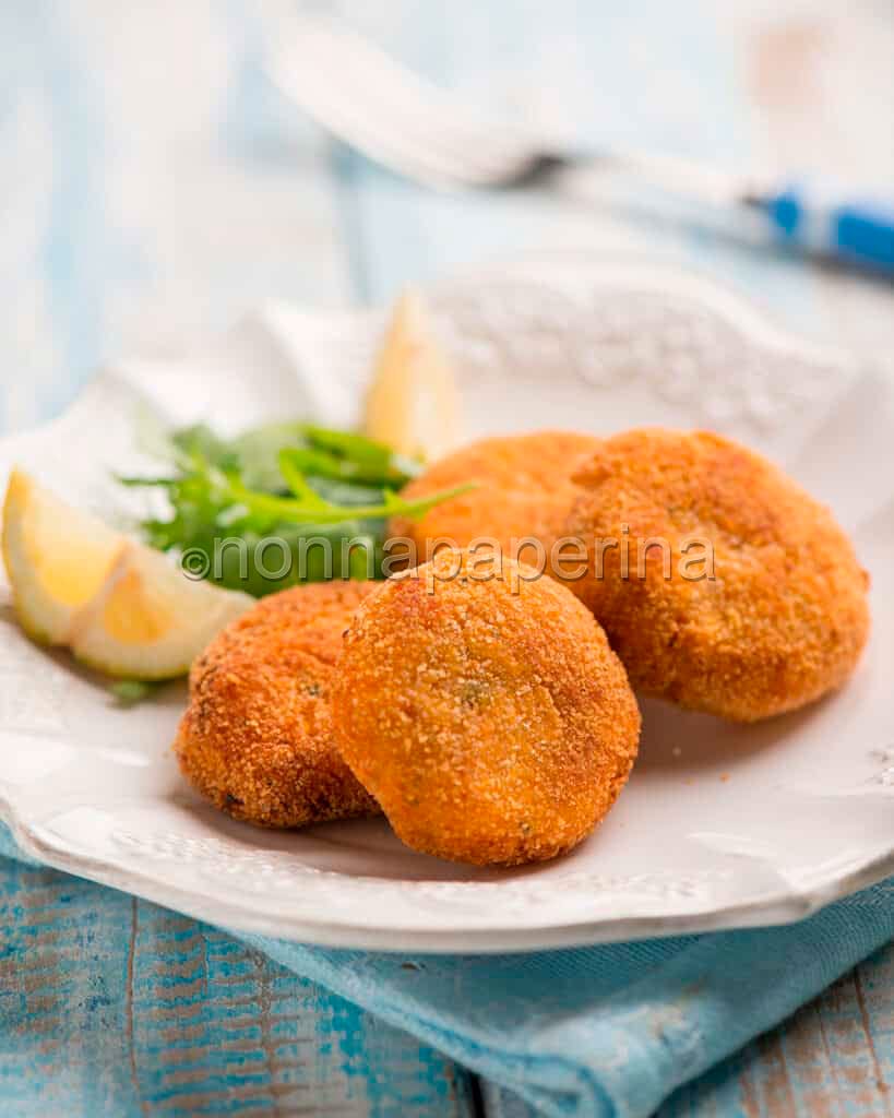 Crocchette di salmone e patate Crocchette di salmone e patate