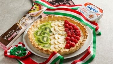 Crostata tricolore