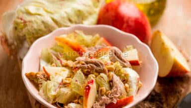 Insalata di radicchio con petto di quaglia