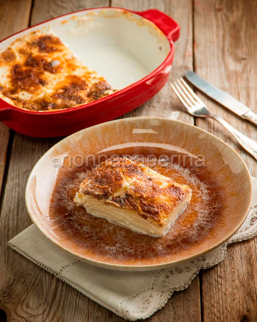 Millefoglie di cavolo rapa