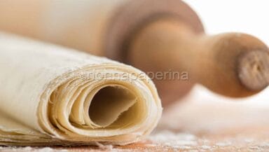Pasta fillo senza glutine