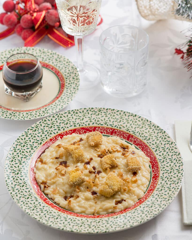 Risotto al Grana Padano e anguilla