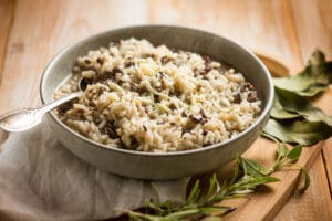 Risotto alla finanziera Risotto alla finanziera