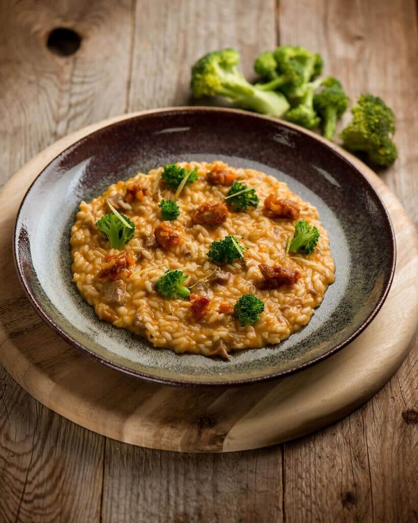 Risotto con ragu di coda di vitello Risotto con ragu di coda di vitello