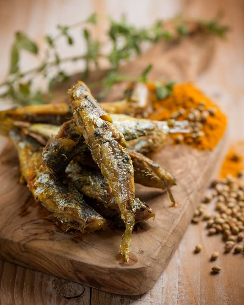 Sarde speziate al forno