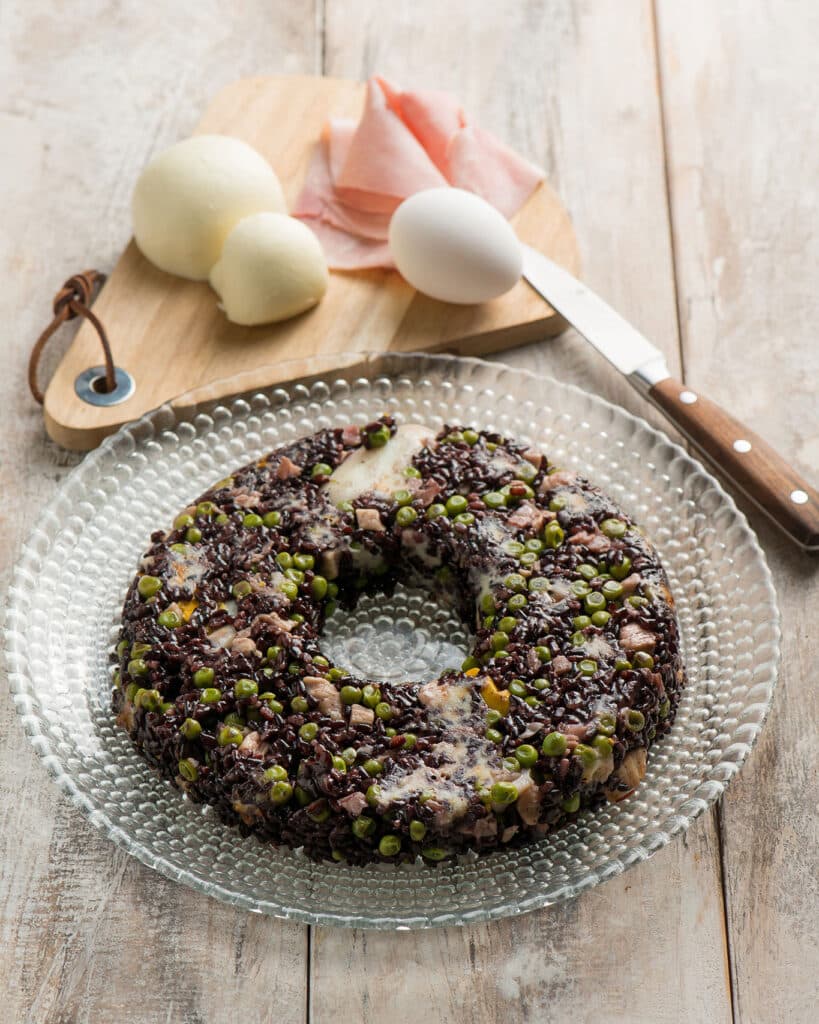 Sformato di riso venere