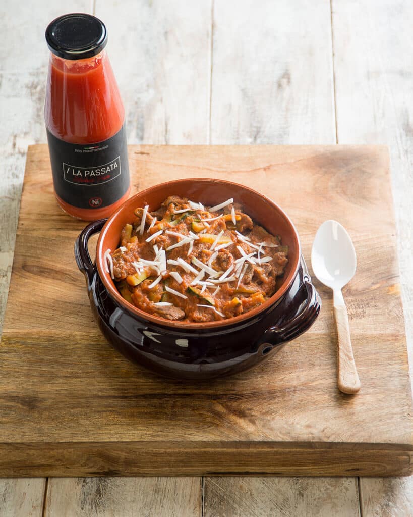 Spezzatino di cervo Spezzatino di cervo