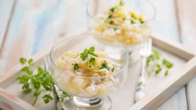 Tagliatelle di calamari in insalata