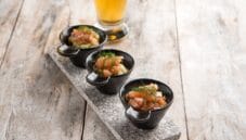 Tartare di salmone con orzo, un antipasto raffinato