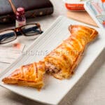 Stuffed tie-shaped puff pastry, a snack for Father’s Day Stuffed tie-shaped puff pastry, a snack for Father’s Day