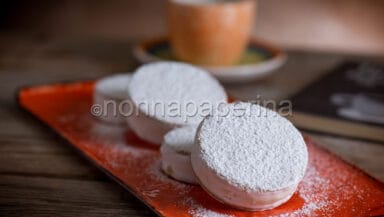 Alfajores con dulce de leche