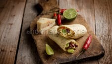 Breakfast burrito per una colazione all’americana Breakfast burrito per una colazione all’americana