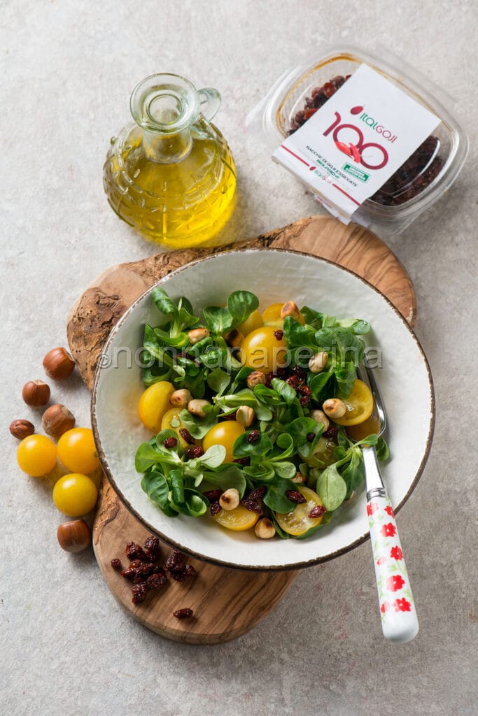 Insalata con bacche di Goji Insalata con bacche di Goji