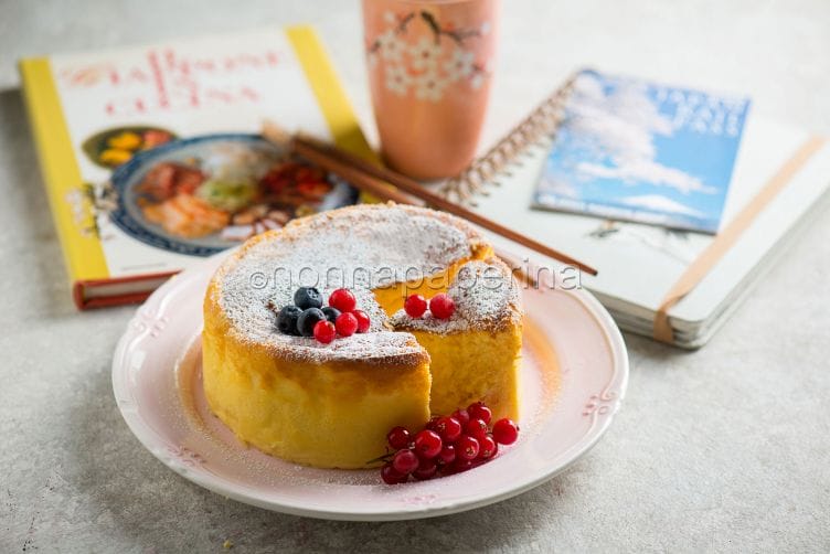 Japanese Cotton Cheesecake, con soli 3 ingredienti Japanese Cotton Cheesecake