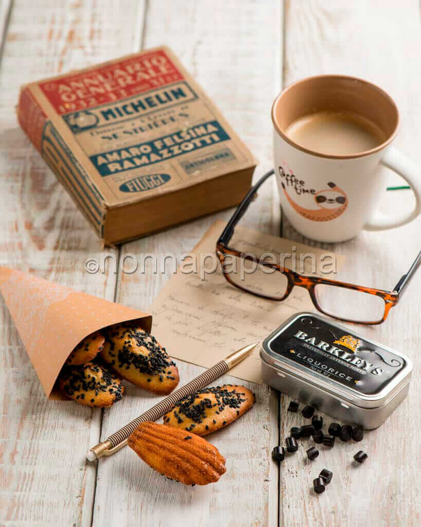 Madeleine con farina di amaranto Madeleine con farina di amaranto