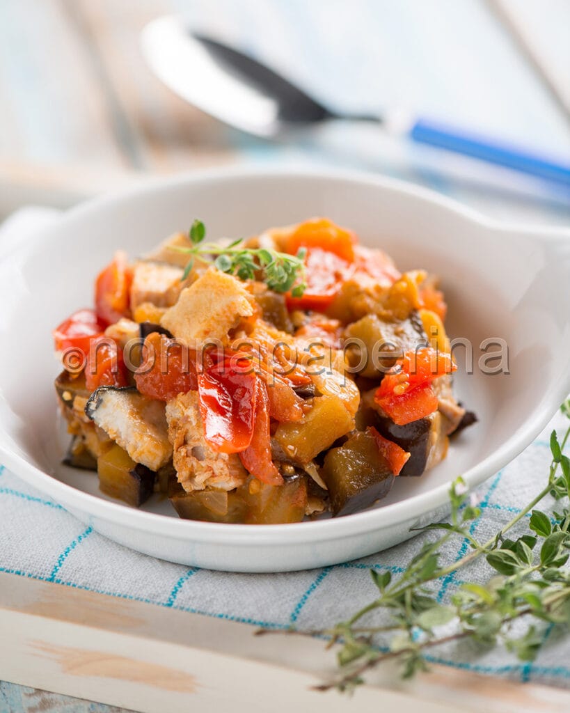 Pesce spada con melanzane