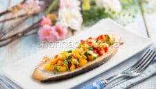 Pesce spada con verdure, un piatto semplice e gustoso