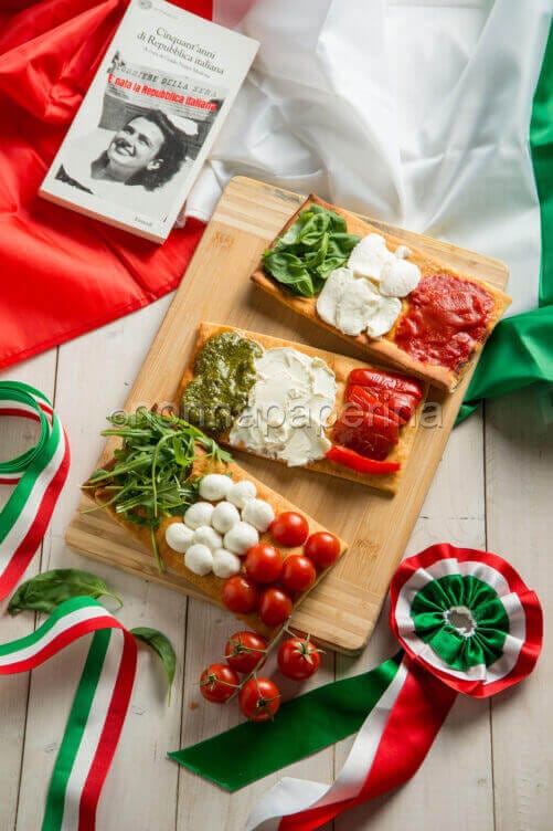 Pizza tricolore Pizza tricolore
