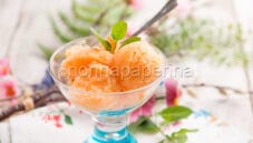 Sorbetto al melone fatto in casa, un fine pasto gustoso