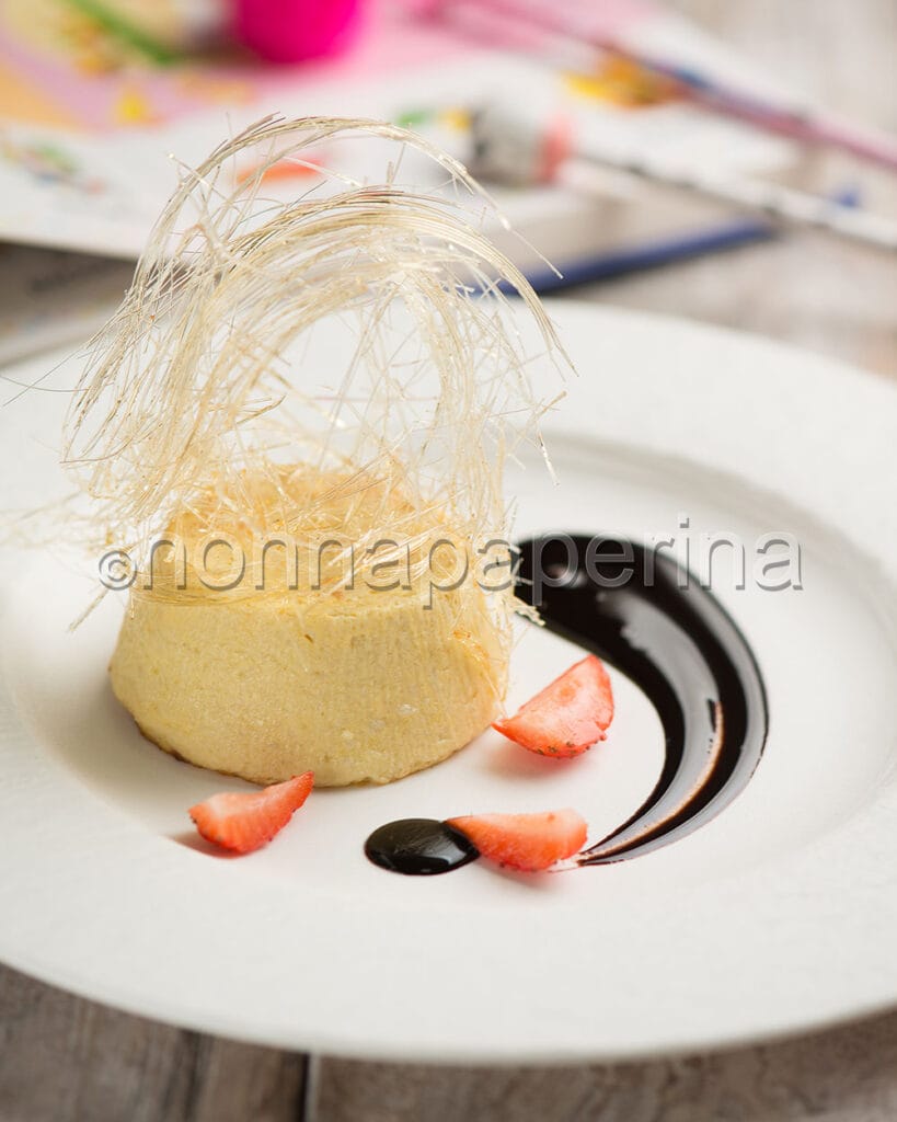 sformato di patate dolci alla vaniglia